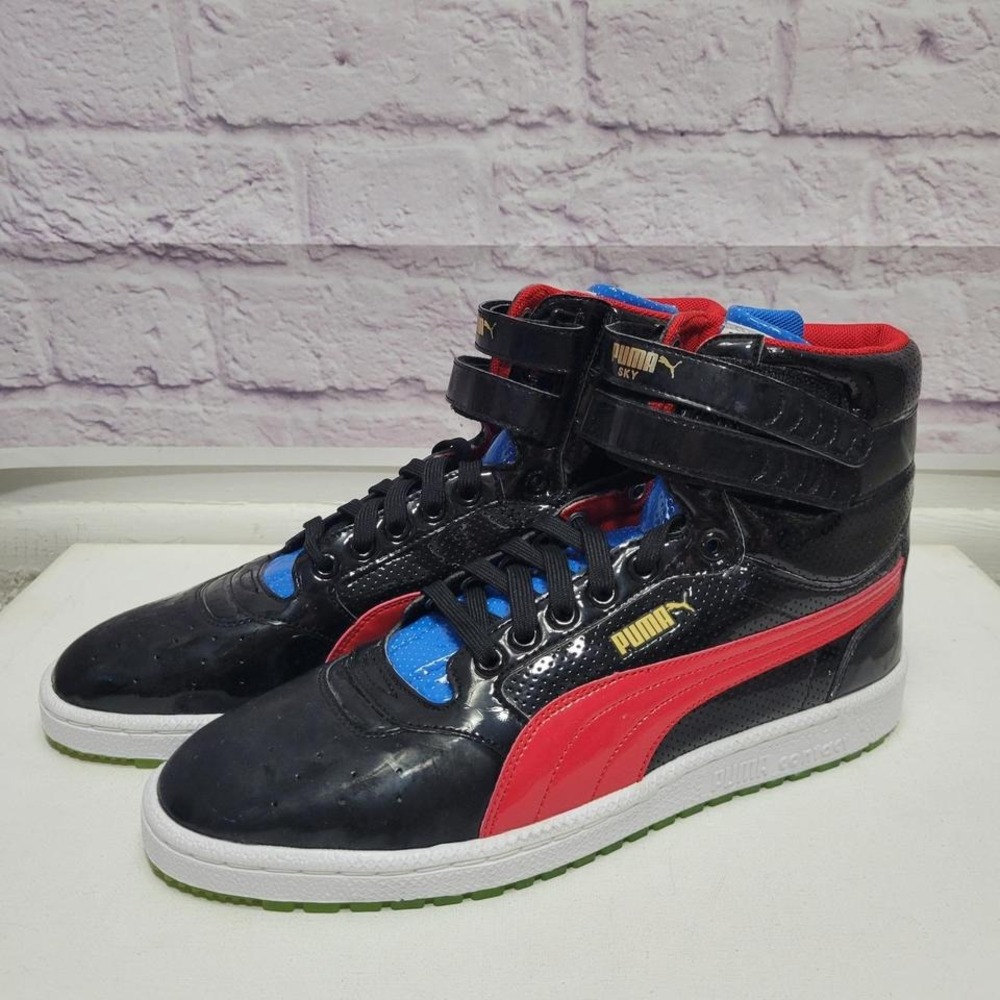 DLTR x PUMA Sky High "High Voltage" Hi Top Basketball Shoes‎ Sneakers Mens US11
